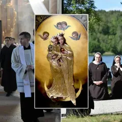 Aktualne ogłoszenia z Kalwarii Wielewskiej: porządek mszy i nabożeństw
