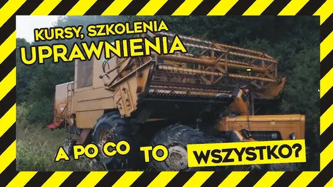 Zdjęcie  Kursy i uprawnienia na kombajn zbożowy - zdobądź wymagane kwalifikacje!