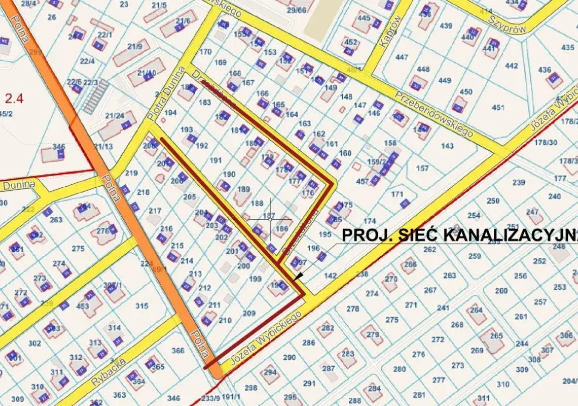 Zdjęcie Mapa Czarnego Młyna: poznaj ulice i lokalizację w gminie Puck